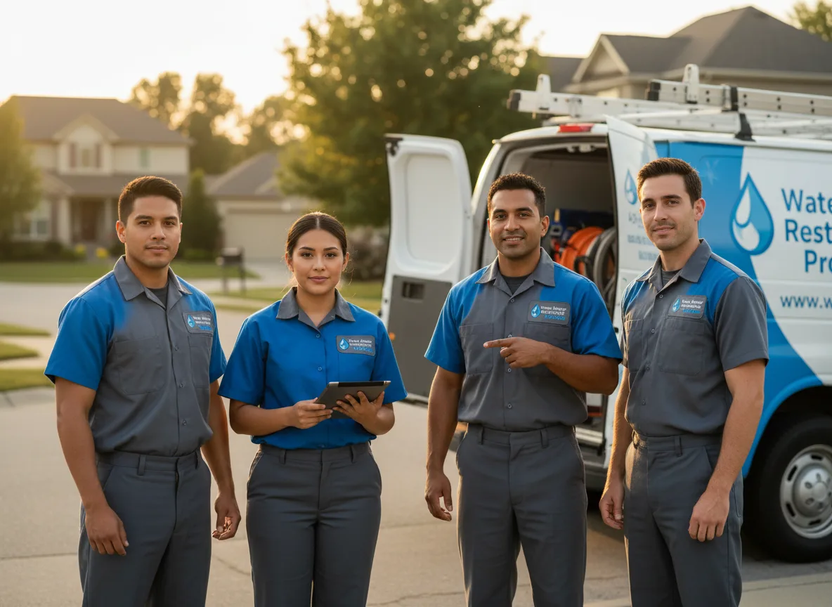 Flood Restoration company in Oaks, OK